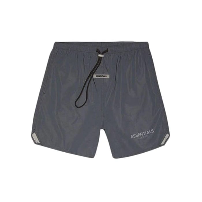 FOG ESSENTIALS VOLLEY SHORTS BLACK REFLECTIVE