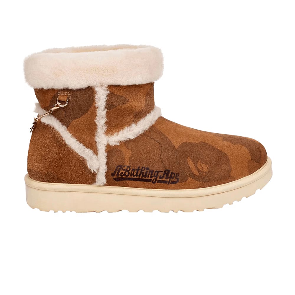 BAPE x UGG Classic Mini Boot Chestnut