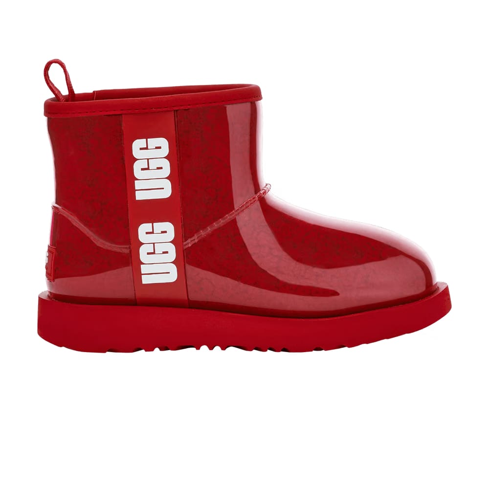 UGG Wmns Classic Clear Mini Boot 'Samba Red'