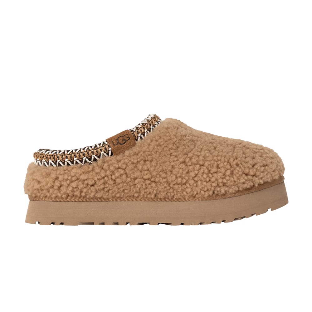 UGG Maxi Curly Tazz Slipper Kids Chestnut