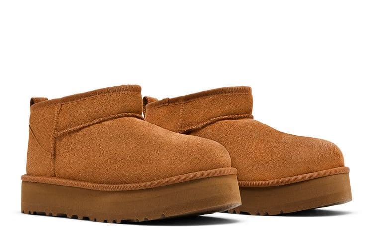 UGG Classic Ultra Mini Platform Boot Kids Chestnut