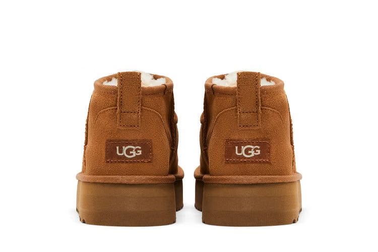 UGG Classic Ultra Mini Platform Boot Kids Chestnut