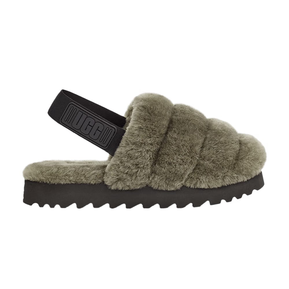 UGG Wmns Super Fluff Slipper 'Burnt Olive'