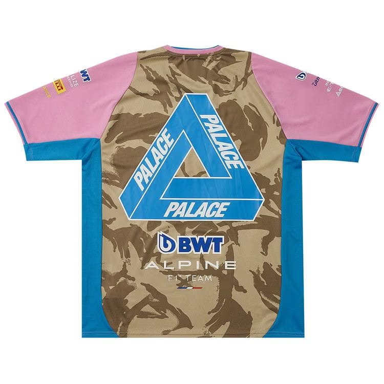 Palace x Kappa For Alpine Driver Jersey Desert Camo