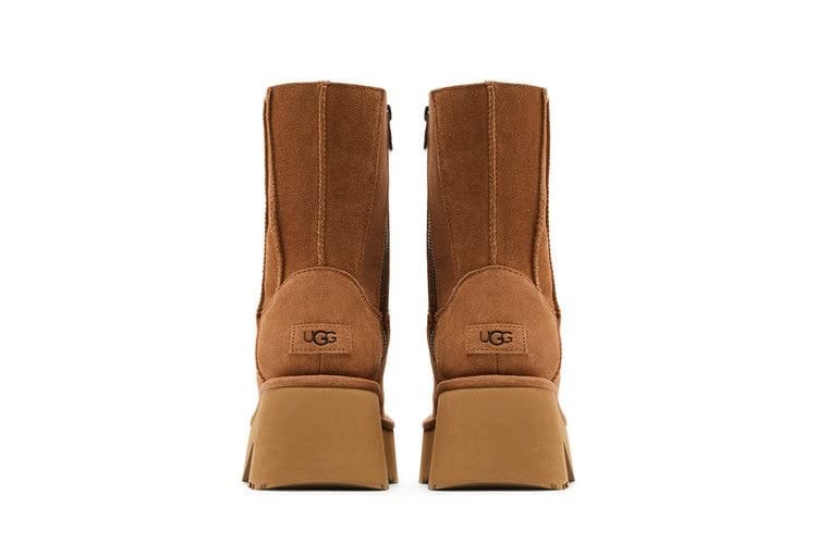 UGG Wmns Classic Twin Seam New Heights Boot 'Chestnut'