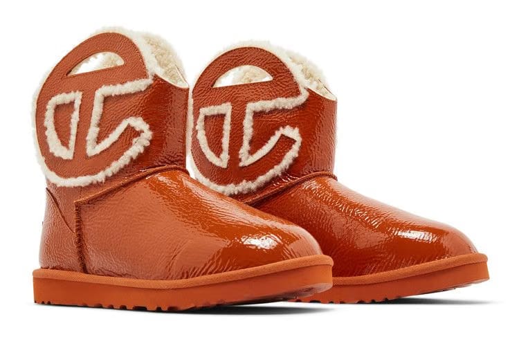 UGG Telfar x Logo Mini Boot Crinkle - Spicy Pumpkin