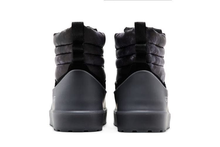 UGG Classic Mini Lace-Up Weather Smokescreen Boot Black