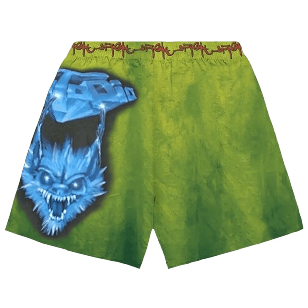 Cactus Jack by Travis Scott Hyena Shorts Green