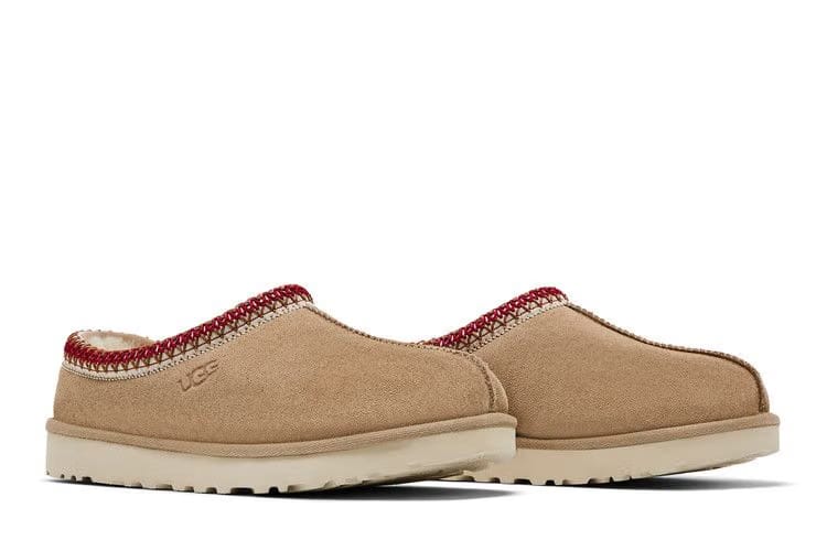 UGG Wmns Tasman 2 Slipper 'Sand Dark Cherry'