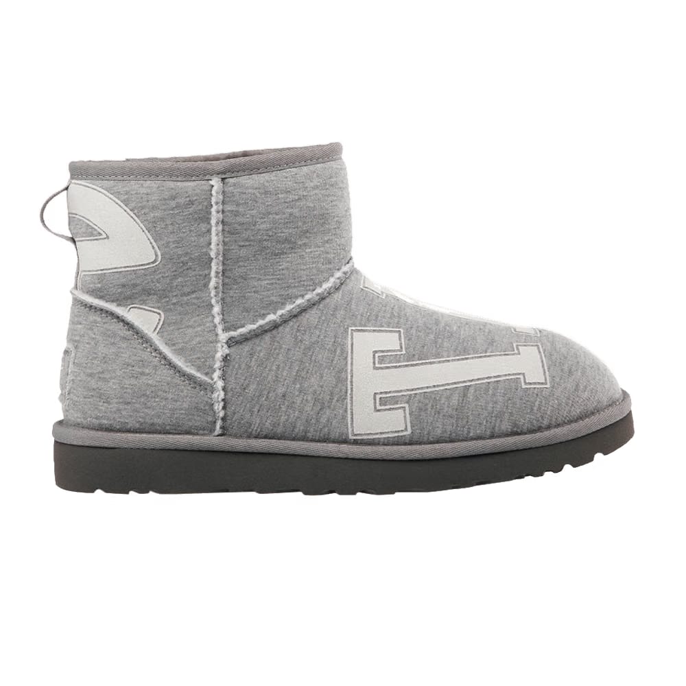 UGG Telfar x Fleece Mini Boot Heather Grey