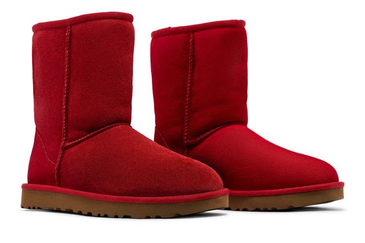 UGG Wmns Classic Short II 'Ribbon Red'