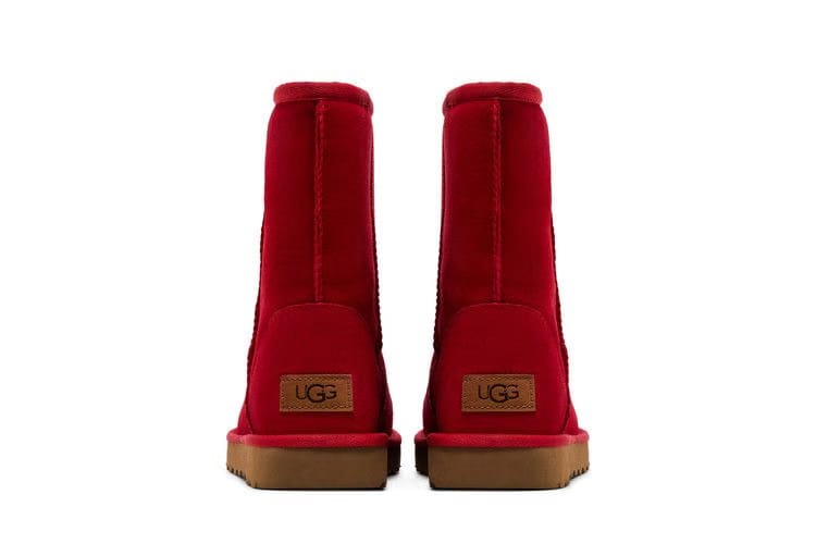 UGG Wmns Classic Short II 'Ribbon Red'