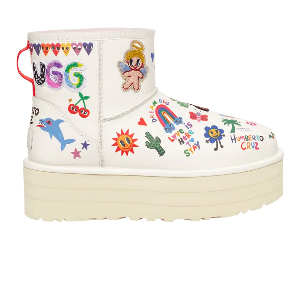 UGG Wmns Classic Platform Boot 'Pop Sketch'