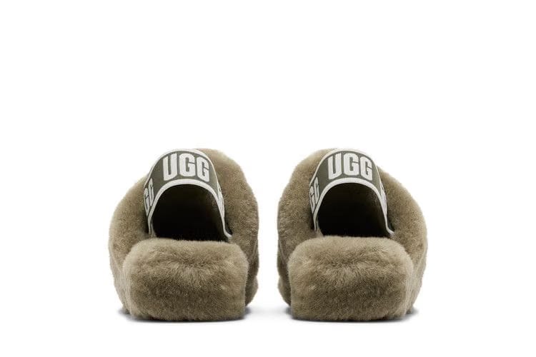 UGG Wmns Fluff Yeah Slide 'Burnt Olive'