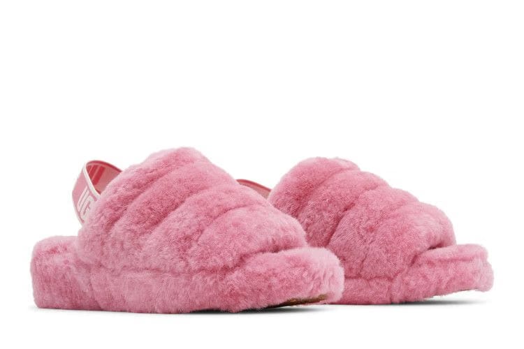 UGG Wmns Fluff Yeah Slide 'Pink Rose'