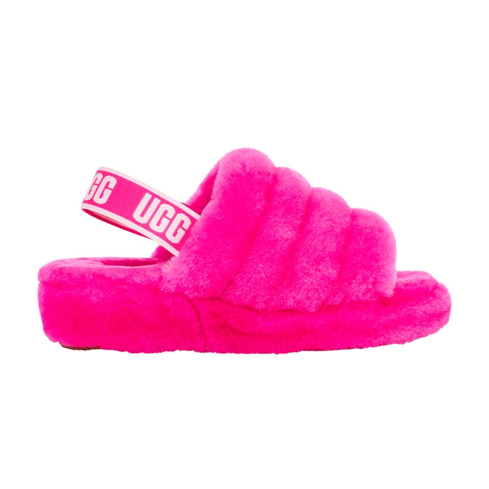 UGG Wmns Fluff Yeah Slide 'Rock Rose'