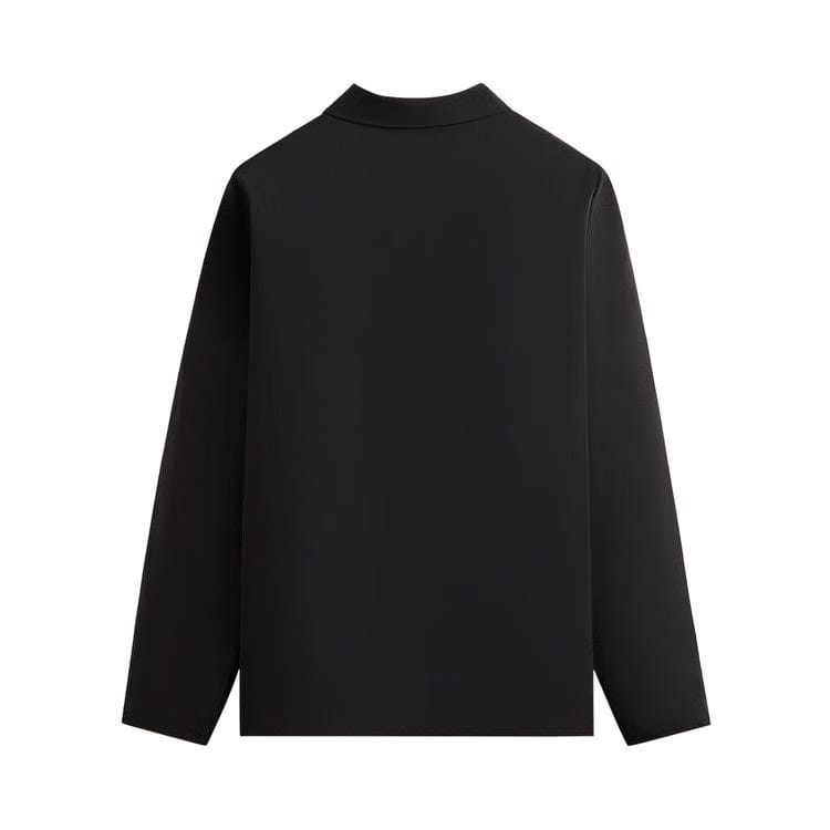 Kith 101 Kayson Snap Front Polo Black