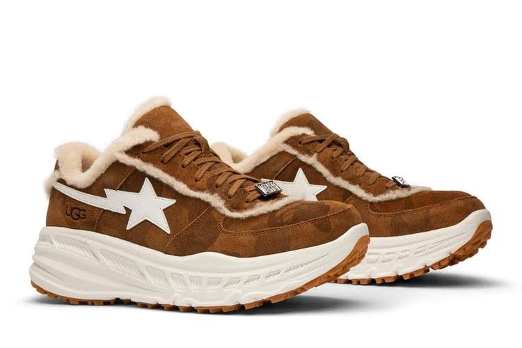 A Bathing Ape x UGG Sneaker Boot Chestnut