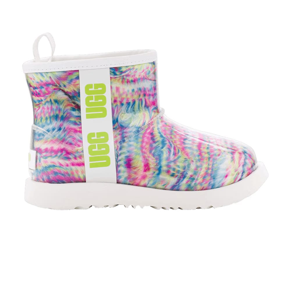 UGG Classic Clear Mini Pixelate Boot Kids Multi-Color