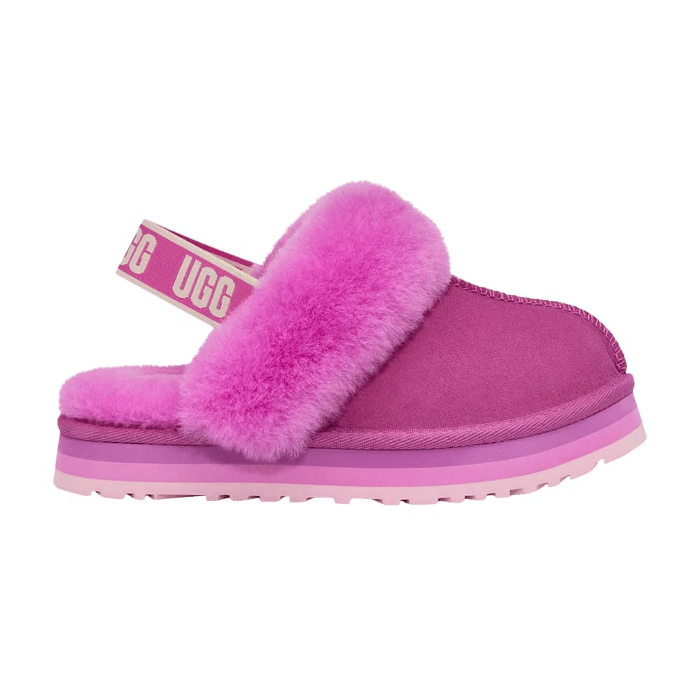 UGG Funkette Slipper Kids Purple Ruby