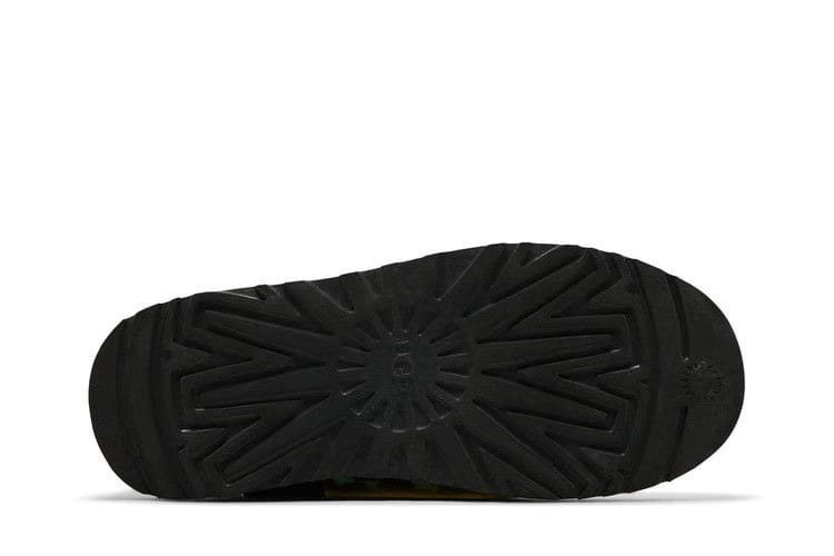 UGG Wmns Classic Clear Mini Boot 'Black Multi-Color Checkerboard'