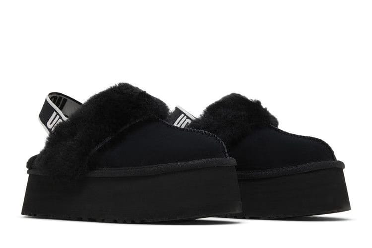 UGG Wmns Funkette Slipper 'Black'