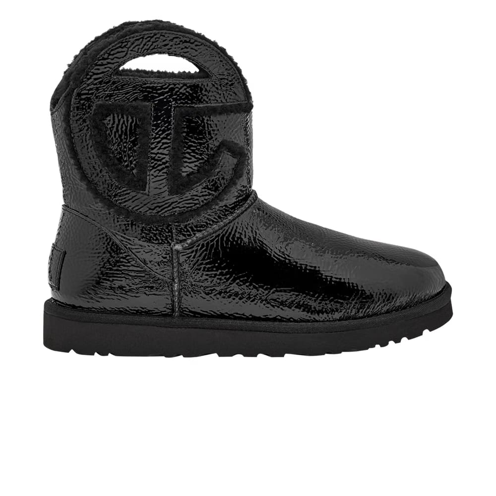 UGG Telfar x Logo Mini Boot Crinkle - Black