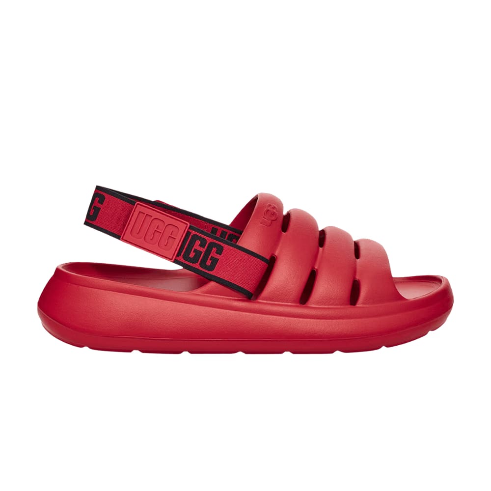 UGG Sport Yeah Slide Samba Red