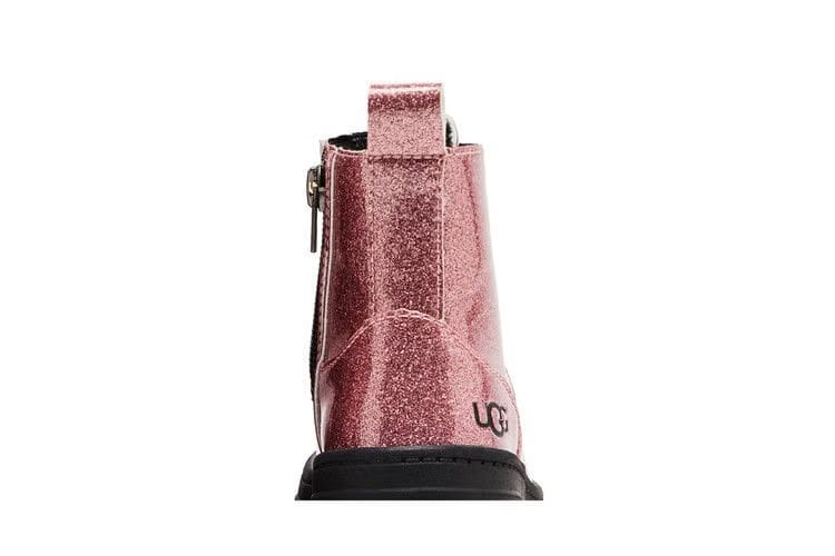 UGG Ashton Lace Up Boot Toddler Glitter Pink