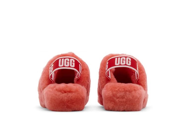 UGG Wmns Fluff Yeah Slide 'Red Currant'