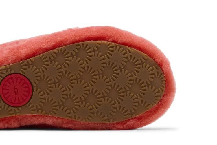 UGG Wmns Fluff Yeah Slide 'Red Currant'