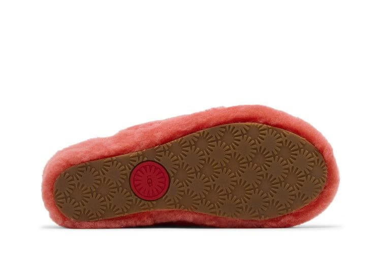 UGG Wmns Fluff Yeah Slide 'Red Currant'