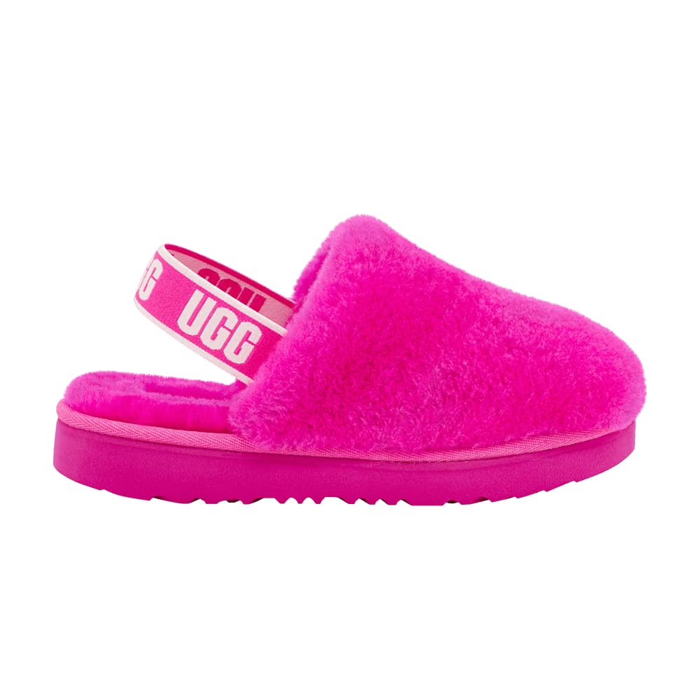 UGG Fluff Yeah Clog Kids Rock Rose