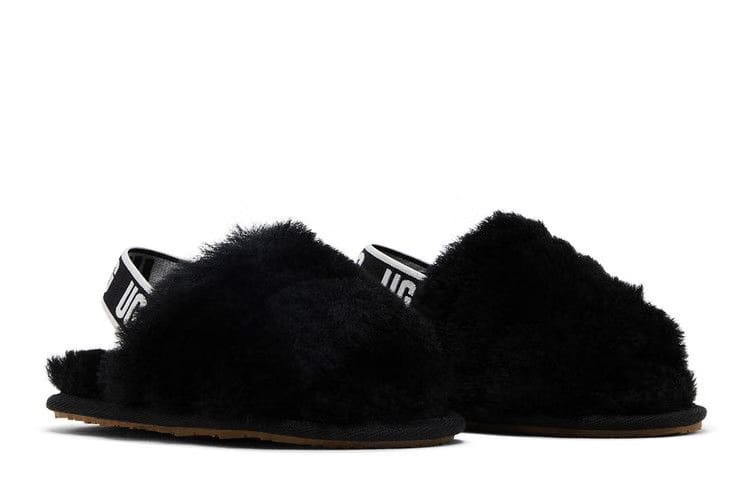 UGG Fluff Yeah Slide Toddler Black