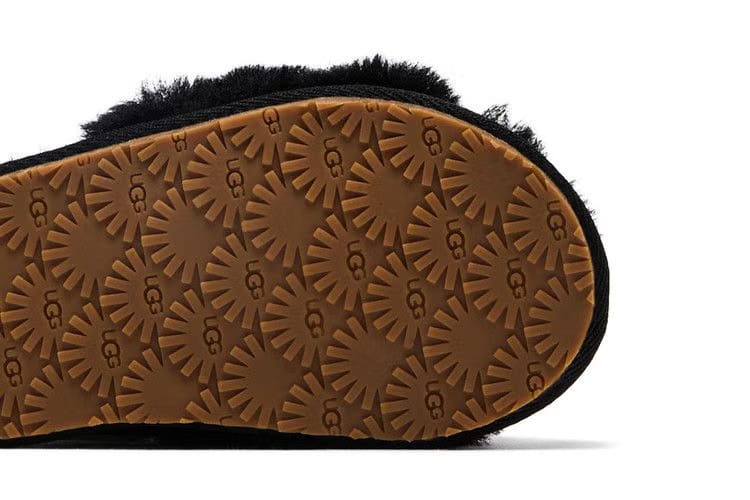UGG Fluff Yeah Slide Toddler Black