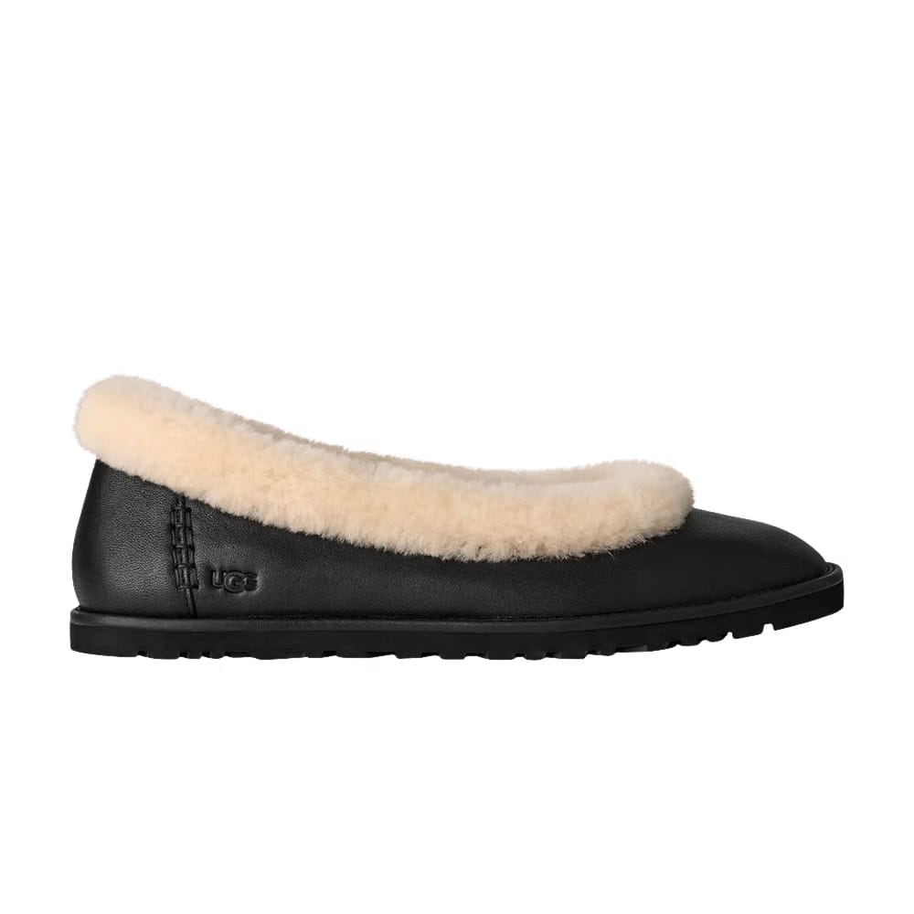 UGG Wmns Zora Ballet Flat 'Black'