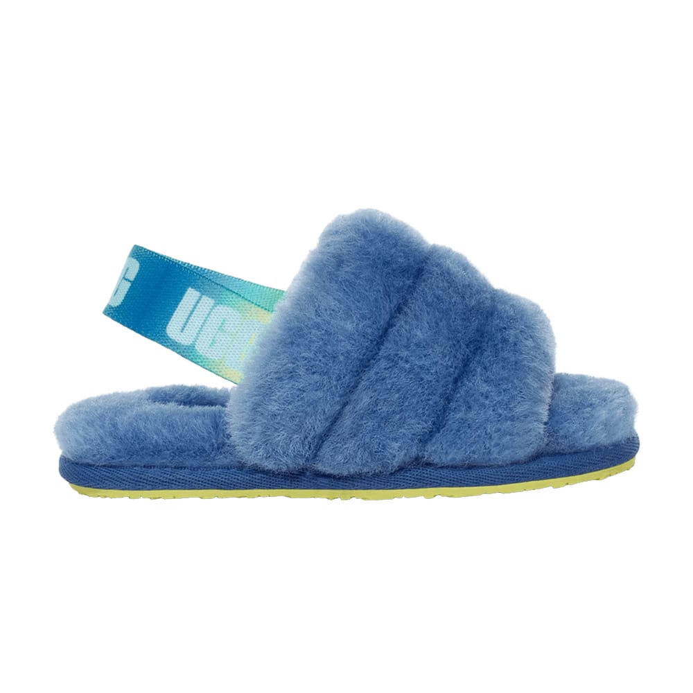 UGG Fluff Yeah Slide Toddler Mystic Blue Gradient
