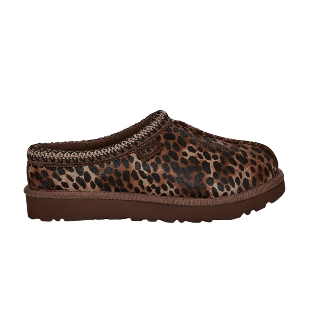 UGG Wmns Tasman Caspian Slipper 'Burnt Cedar Cheetah'