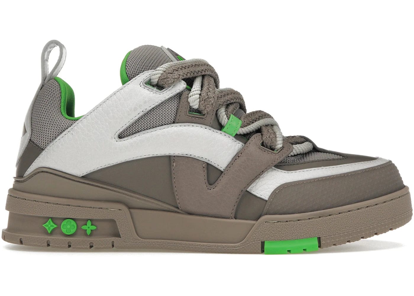 Louis Vuitton Skate Sneaker Grey Green