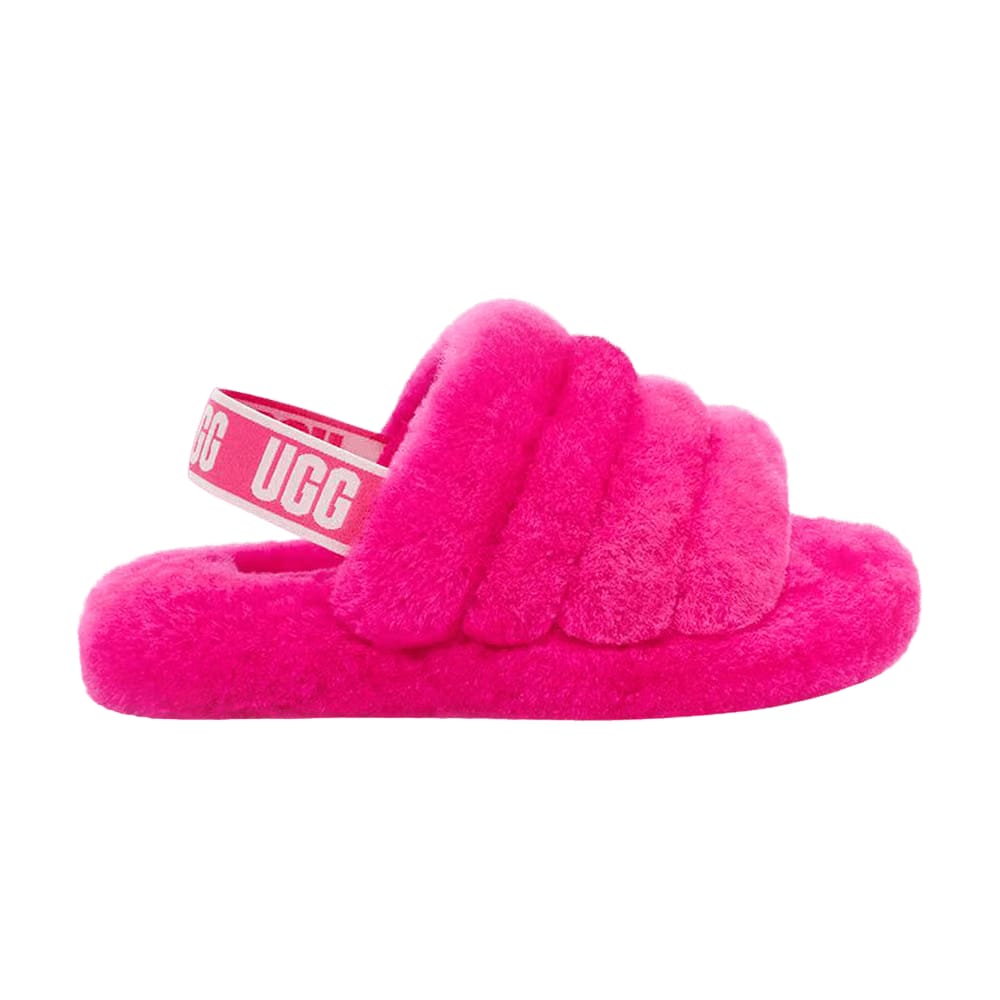 UGG Fluff Yeah Slide Kids Fuchsia