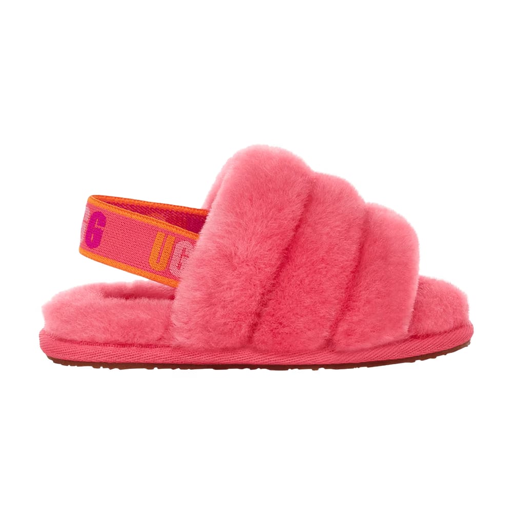 UGG Fluff Yeah Slide Toddler Strawberry Sorbet Multi