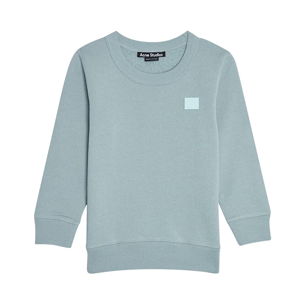 Acne Studios Kids Crewneck Sweatshirt Ice Blue