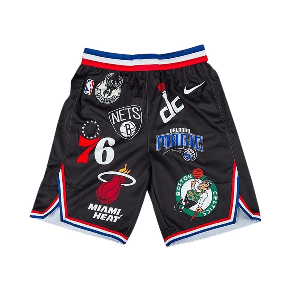 Supreme X Nike X NBA Teams Authentic Shorts Black Price in India