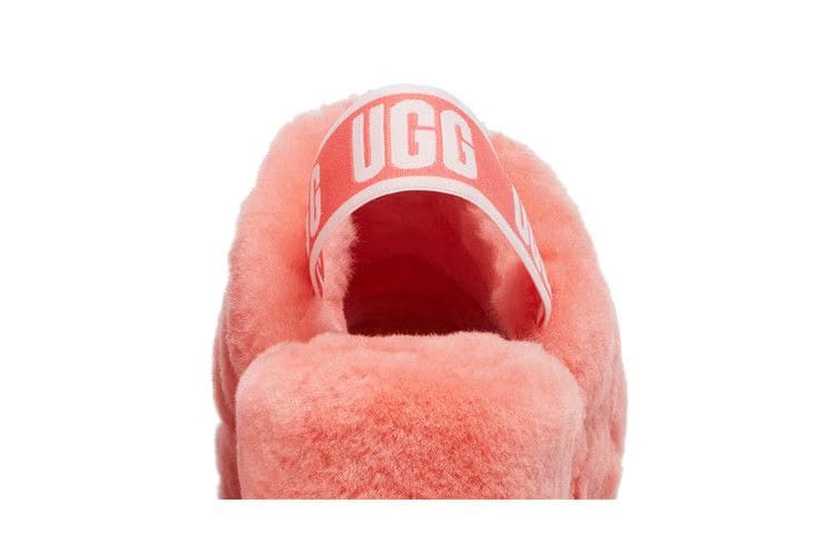 UGG Wmns Fluff Yeah Slide 'Vibrant Coral'