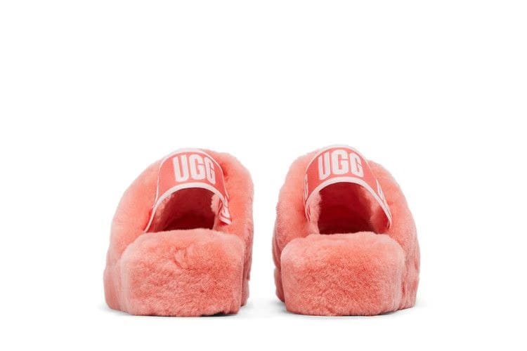 UGG Wmns Fluff Yeah Slide 'Vibrant Coral'