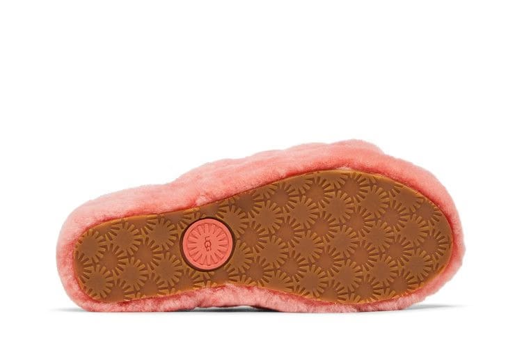 UGG Wmns Fluff Yeah Slide 'Vibrant Coral'