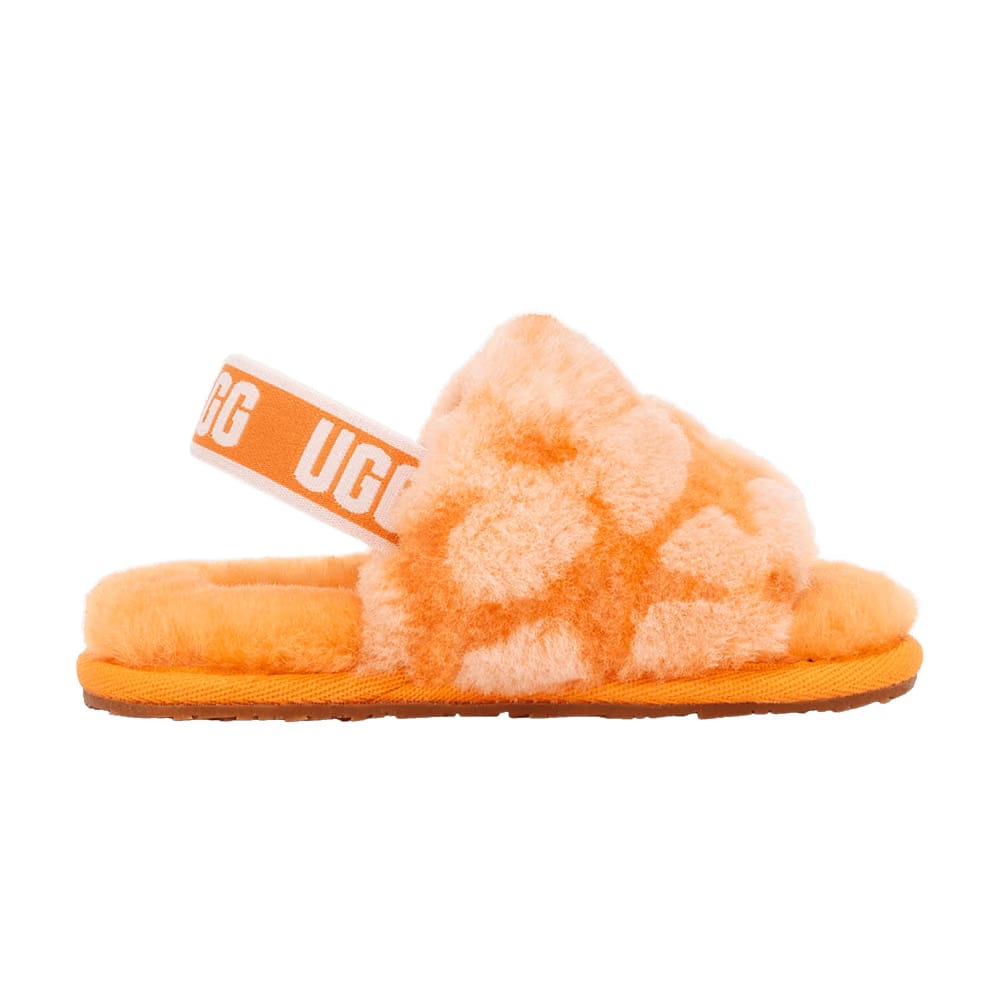 UGG Fluff Yeah Slide Toddler California Poppy