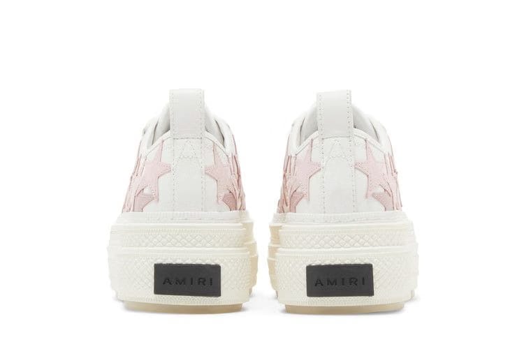 Amiri Wmns Stars Platform Court Low 'White Pink'