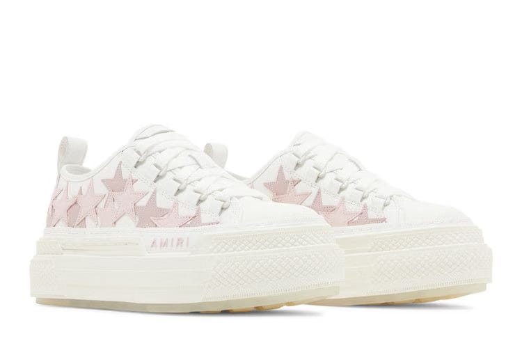 Amiri Wmns Stars Platform Court Low 'White Pink'