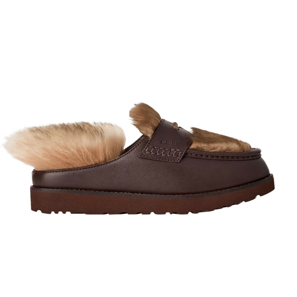 AMBUSH x UGG Penny Loafer Burgundy
